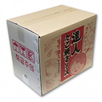 달인達人 타코야끼소스 업소용 제품(2.1kg x 6ea)